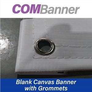Blank Canvas Banner Nrog Grommets