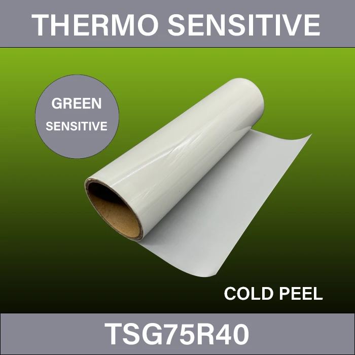 Green Heat Sensitive DTF Film Roll