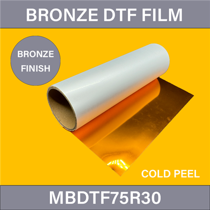 Bronze DTF Ntawv Nyiaj Roll